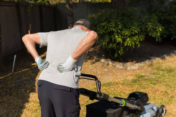 Back Pain From Yard Work